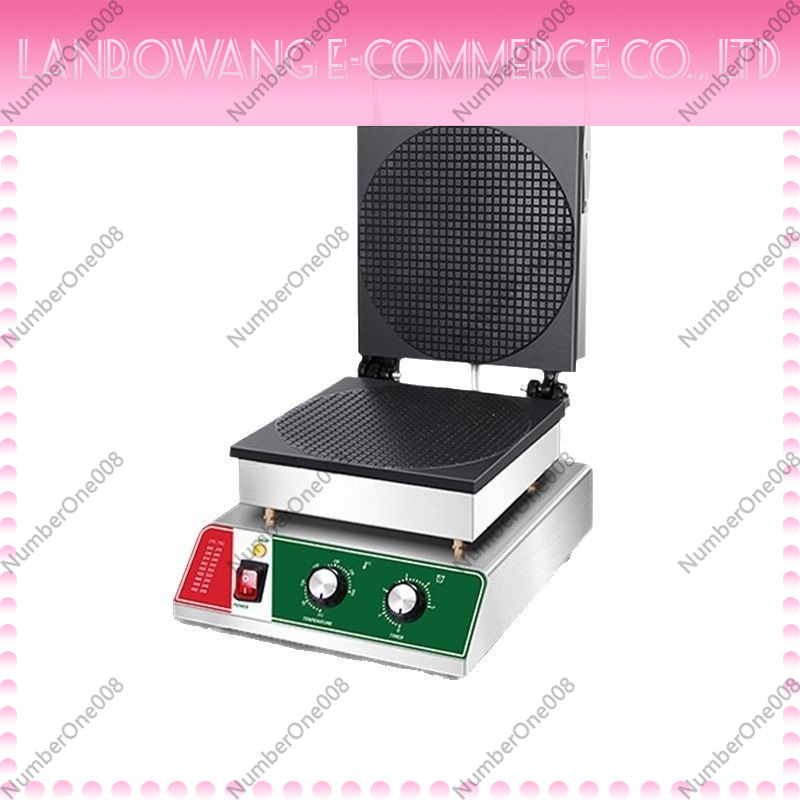Waffle Cone Maker - 電気式クリスピーアイスクリームコーンメーカー、ワッフルエッグロールマシン、ノンスティックアイスクリームコーン焼き機（屋台用）